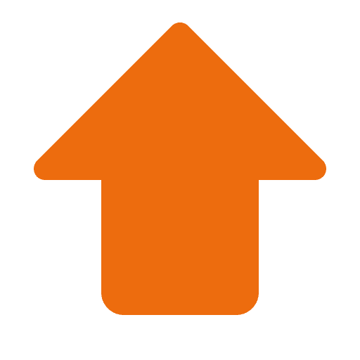 Upward arrow representing growth and flexibility